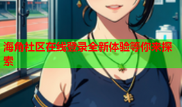 海角社区在线登录全新体验等你来探索