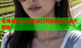 海角社区App无法打开的解决方案大揭秘