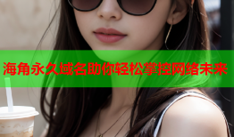 海角永久域名助你轻松掌控网络未来