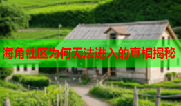 海角社区为何无法进入的真相揭秘