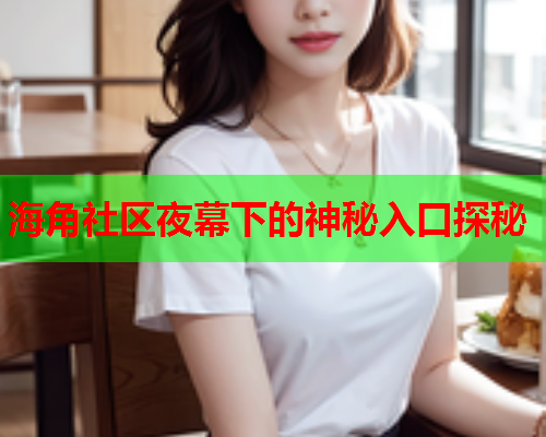 海角社区夜幕下的神秘入口探秘